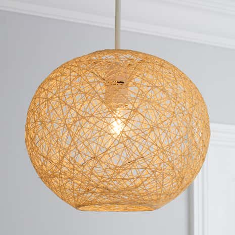 Woven Ball Ceiling Pendant Shade