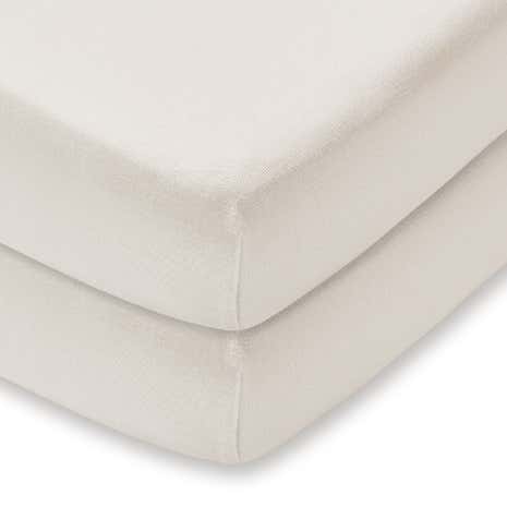 Kids Pair of Jersey Fitted Cot Sheets