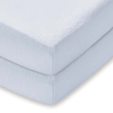 Kids Pair of Fitted Cot Flannelette Sheets