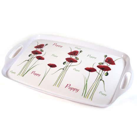 Poppy Handled Tray