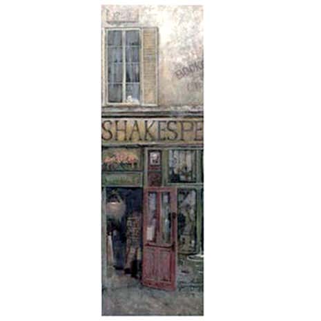 Shakespeare's Cafe Street Scene Printed Canvas