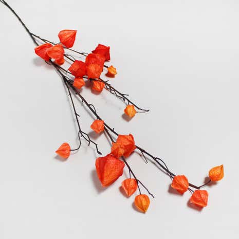 Artificial Lantern Flower Spray