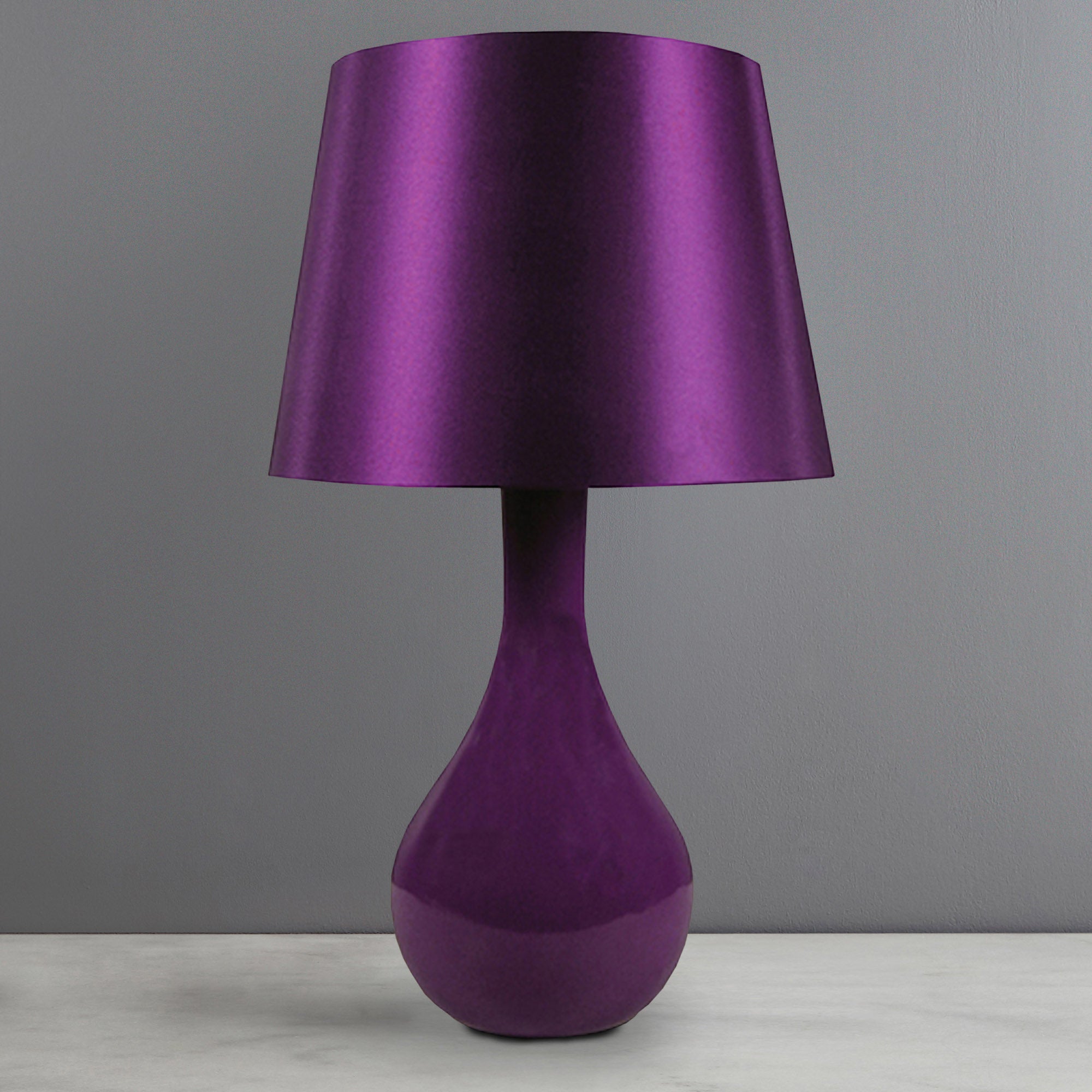 Gloss Ruby Table Lamp | Dunelm