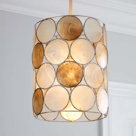 Capiz Pendant