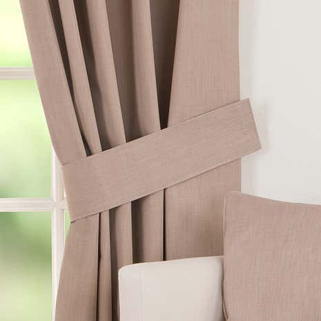 Solar Biscuit Curtain Tiebacks