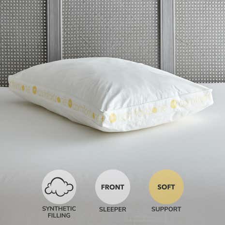 Comfort Zone Hollowfibre Soft-Support Walled Pillow