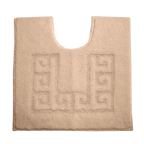 Luxury Cotton Non-Slip Pebble Pedestal Mat