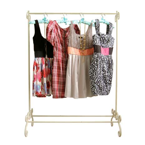 Vintage Cream Hanging Rail