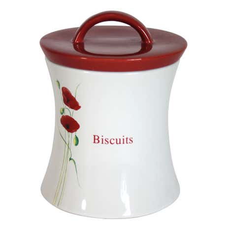 Poppy Biscuit Storage Jar