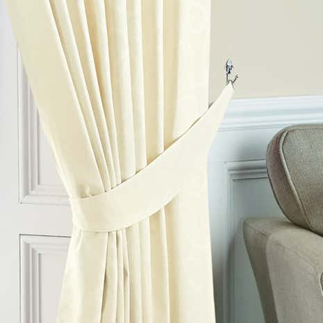 Toledo Cream Curtain Tiebacks