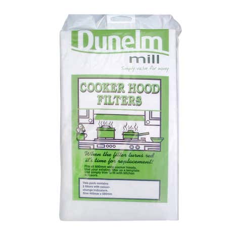 Pack of Two Universal Colour Change Extractor Hood Filters