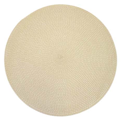 Set of 4 Round Woven Placemats