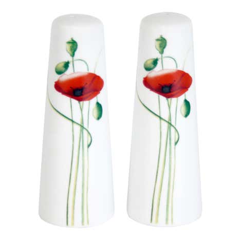 Poppy Salt and Pepper Pots