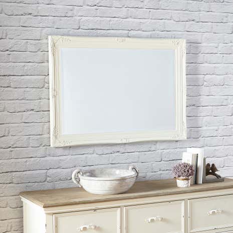 Vintage Swept Bevelled Mirror