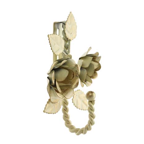 Vintage Double Rose Twist Hook