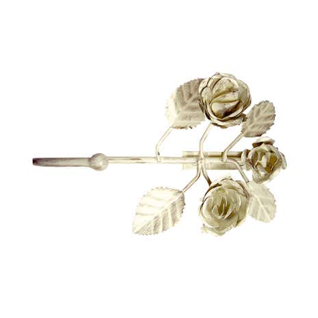 Vintage 3 Roses Curtain Hook