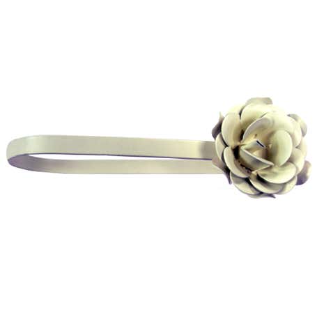 Vintage Single Rose Curtain Holdback