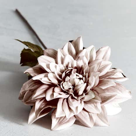 Premium Lustre Artificial Giant Dahlia Stem