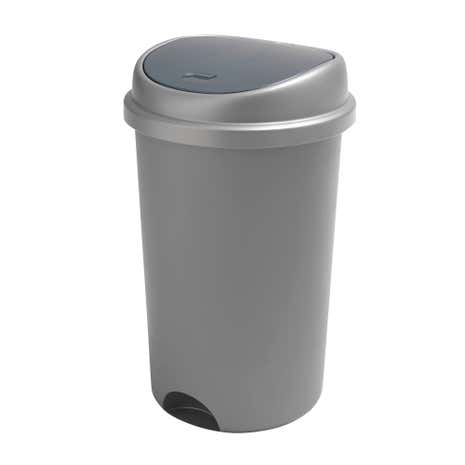 Addis Silver 50 Litre Press Top Bin