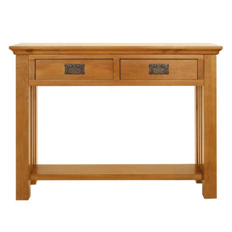 Dorchester Oak Console Table