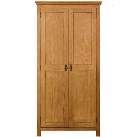 Dorchester Oak Double Wardrobe