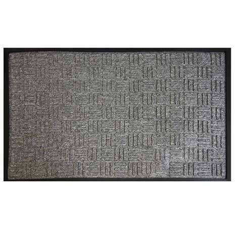 X Hatch Textured Doormat