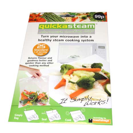 Quickasteam Microwave Cooking Bags