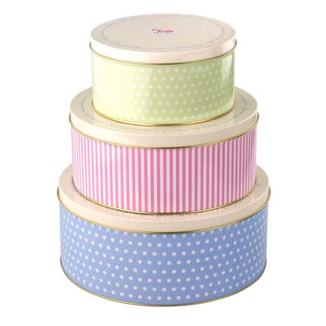 Tala Set of 3 Retro Cake Tins