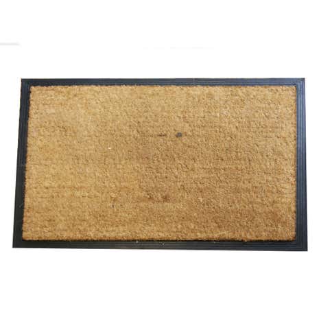 Jumbo Plain Rubber and Coir Doormat