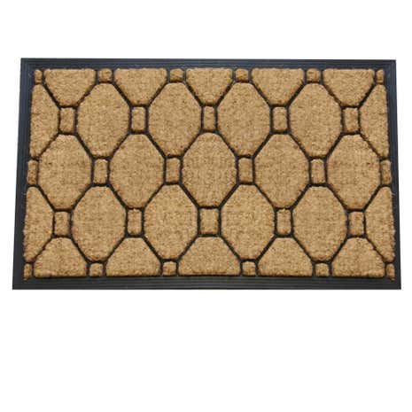 Jumbo Honeycomb Rubber and Coir Doormat