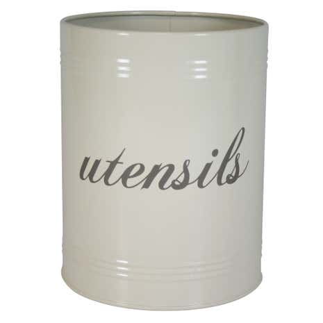Farmhouse Utensil Storage Canister