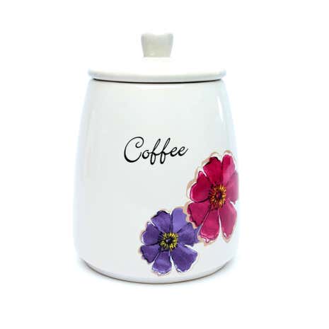 Mulberry Flower Coffee Storage Jar