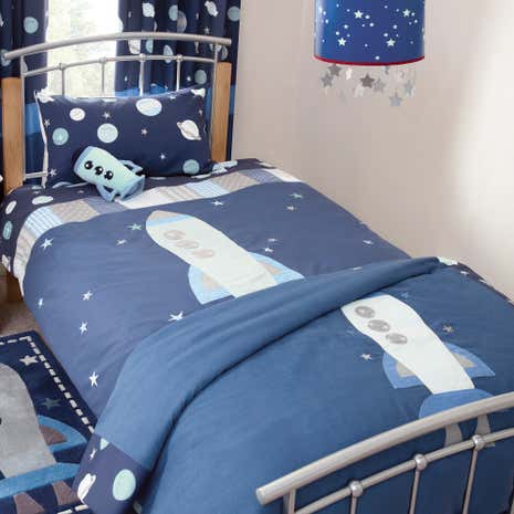 Space Mission Bedspread
