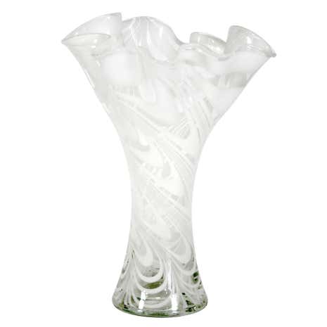 Classique Premium Glass Handkerchief Vase