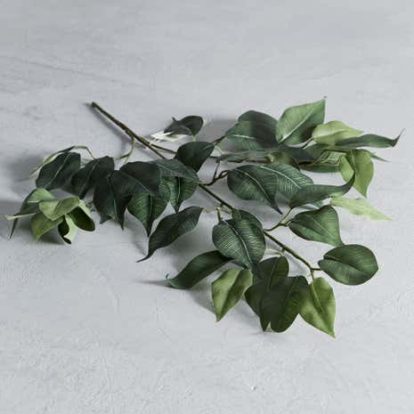 Artificial Green Ficus Spray