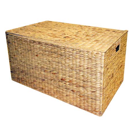 Water Hyacinth Blanket Box