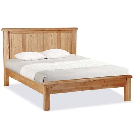 Aylesbury Oak Panelled Bedstead