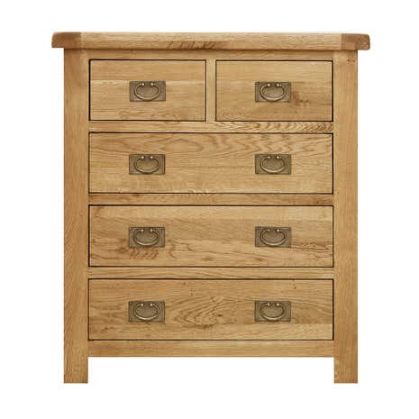 Aylesbury Oak 5 Drawer Chest
