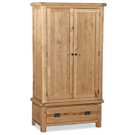 Aylesbury Oak Double Wardrobe