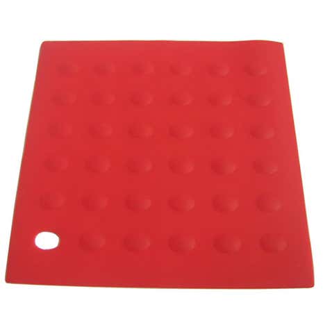 Red Silicone Trivet
