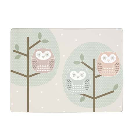 Owl Set of 6 Placemats