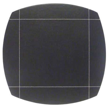 Black Pausa Set Of 4 Placemats