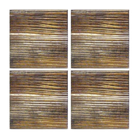 Pack of 4 Bronze Ridge Coasters