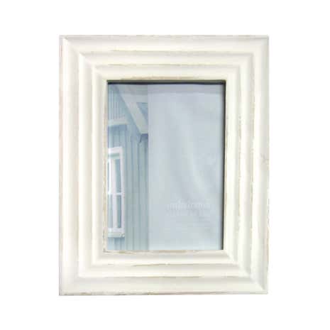 Distressed Cream Photo Frame