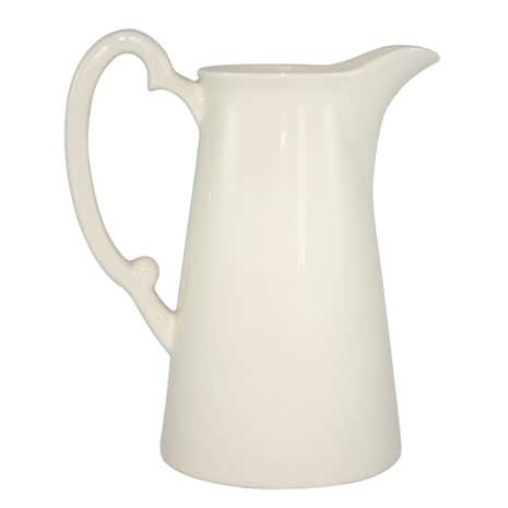 Ruby Cream Fluted Jug