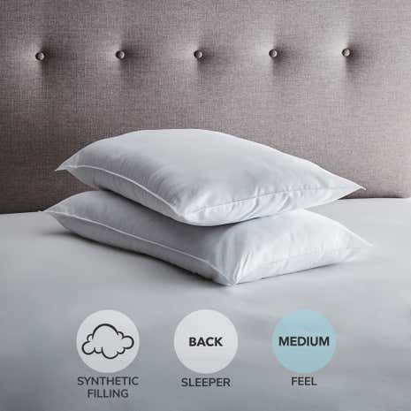 Fogarty Soft Touch Soft-Support Pillow Pair
