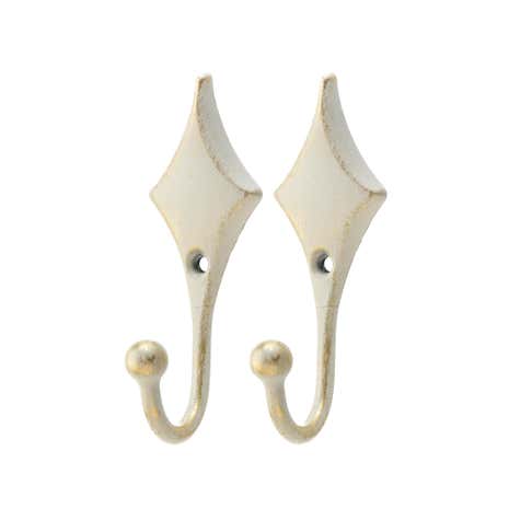 Ivory Vintage Diamond Hooks