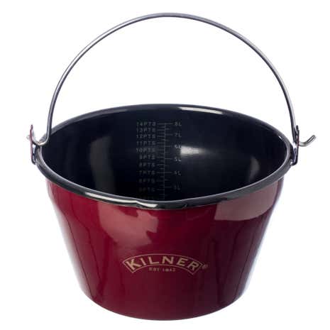Kilner Red Enamel Jam Pan