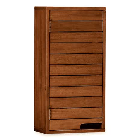 Marseille Acacia Slatted Wall Unit