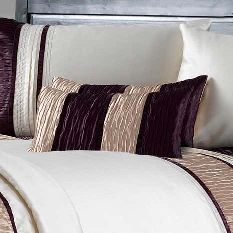 Manhattan Plum Boudoir Cushion